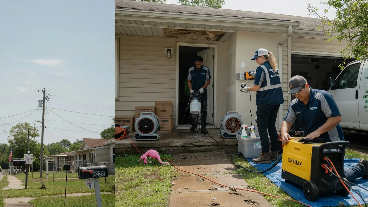 Storm Damage Water Removal in Larned, KS near me